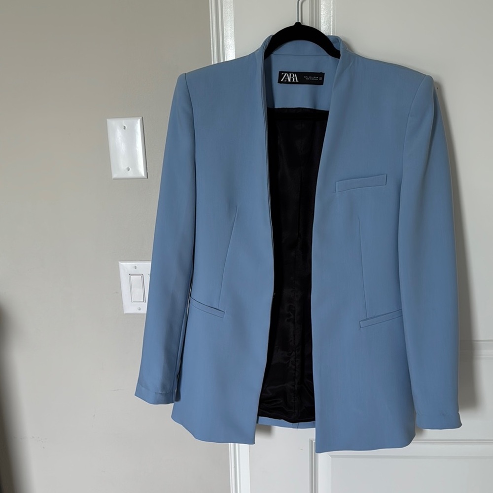 SOLD! Zara Light Blue Blazer